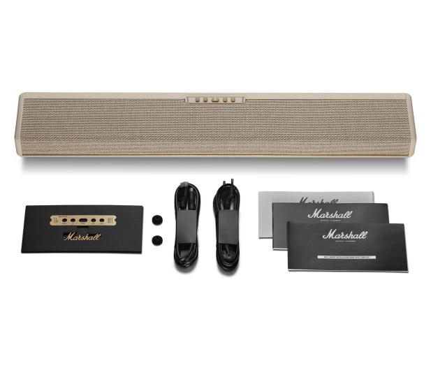 Marshall Heston 60 5.1 Bluetooth AirPlay Dolby Atmos Kremowy - 1529967 - zdjęcie 8